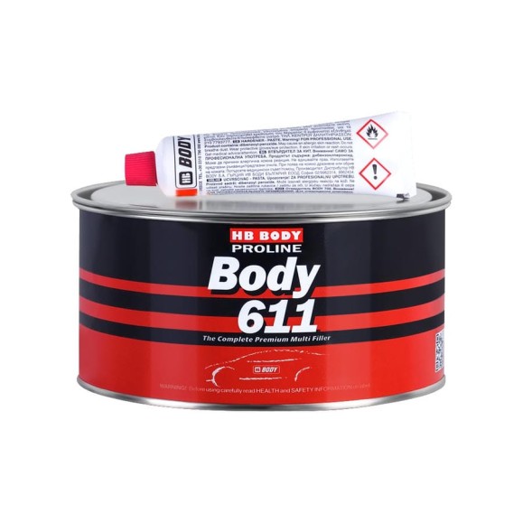 Шпатлевка HB BODY 611 0.38 кг 6110300040