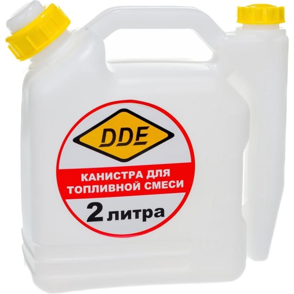 Канистра для топливной смеси с дозатором (2.0 л) DDE 247-019 Канистра для топливной смеси с дозатором (2.0 л) DDE 247-019
