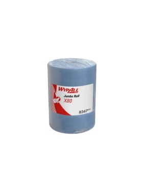 Протирочный материал Kimberly-Clark WypAll X80 голубой, синий 8347 Протирочный материал Kimberly-Clark WypAll X80 голубой, синий 8347