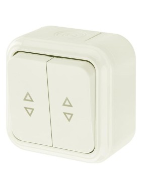 Выключатель Bylectrica 2-клавишный, открытая установка, 6А, проходной, IP54, серия ПРАЛЕСКА АКВА, А6+6 10-873 бежевый Выключатель Bylectrica 2-клавишный, открытая установка, 6А, проходной, IP54, серия ПРАЛЕСКА АКВА, А6+6 10-873 бежевый