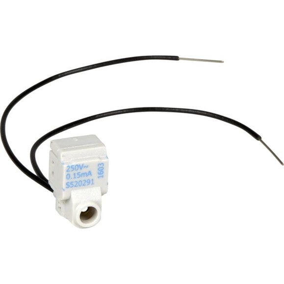 Синий проводной LED модуль Systeme Electric Odace 0,15мА 250В SE S52R291