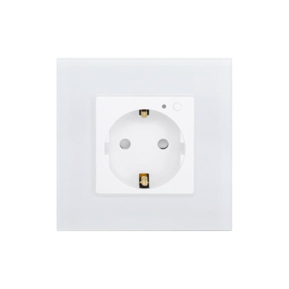 Умная встраиваемая розетка GEOZON WP-01 Wi-Fi, AC100-250В, 16А, 50-60Гц, 3200Вт, white GSH-SSW01