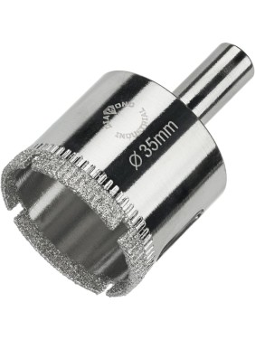 Коронка алмазная по керамике, плитке и стеклу 35 мм Diamond Industrial DIDCBC035