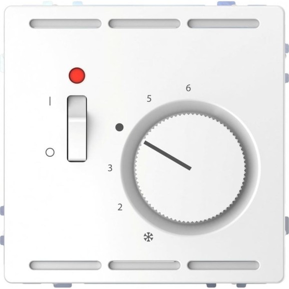 Терморегулятор теплого пола с центральной платой Systeme Electric Merten D-Life Белый Лотос SE MTN5760-6035