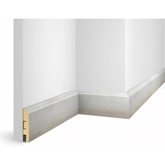 Плинтус COSCA DECOR WP07 экошпон, дуб кремовый, 80x16x2400 мм, МДФ СПБ103656 Плинтус COSCA DECOR WP07 экошпон, дуб кремовый, 80x16x2400 мм, МДФ СПБ103656