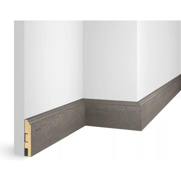 Плинтус COSCA DECOR ЕP07 NanoFlex дуб Сицилия, 80x16x2400 мм, МДФ СПБ082727 Плинтус COSCA DECOR ЕP07 NanoFlex дуб Сицилия, 80x16x2400 мм, МДФ СПБ082727