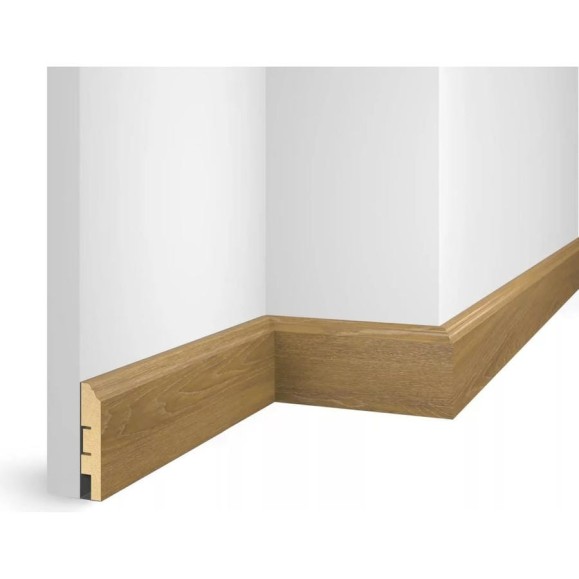 Плинтус COSCA DECOR ЕP07 NanoFlex дуб Венский, 80x16x2400 мм, МДФ СПБ082721 Плинтус COSCA DECOR ЕP07 NanoFlex дуб Венский, 80x16x2400 мм, МДФ СПБ082721