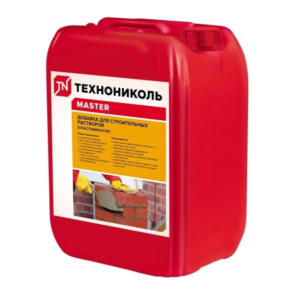 Добавка для строительных растворов Технониколь 10 л TN529190 Добавка для строительных растворов Технониколь 10 л TN529190