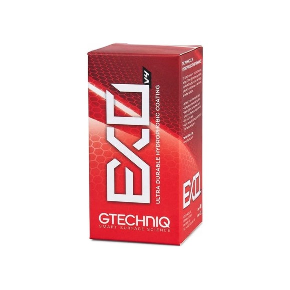 Защитное супергидрофобное покрытие GTechniq EXOv4 Ultra Durable Hydrophobic Coating EXO, 50 мл 052452