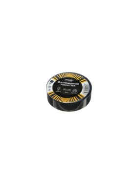 Изолента LUAZON Lighting, ПВХ, 19 мм x 20 м, 130 мкм, черная 4515759