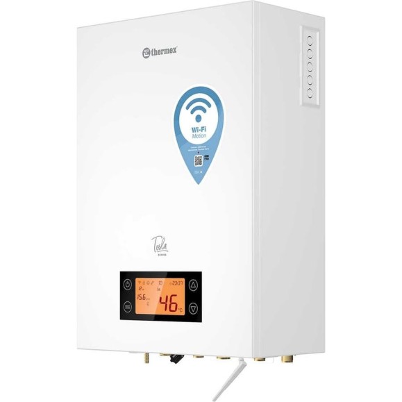 Электрический двухконтурный настенный котел Термекс THERMEX Tesla 12-24 Wi-Fi ЭдЭБ02807