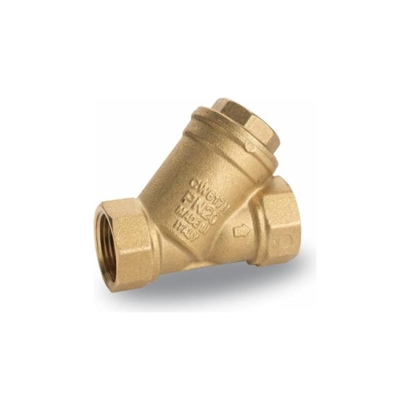 Сетчатый RUB PARMA Y-фильтр, 1/2 DN15 PN20 ВР-ВР, 500 мкм (S.128) 1,28E+02