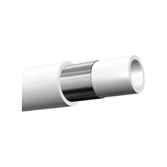 Труба FV-Plast Stabioxy PP-RCT 63x7.1 (4м) с алюминиевым слоем, без перфорации 106463