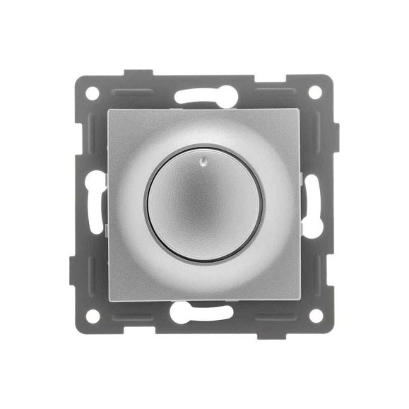 Механизм диммера GUSI ELECTRIC Bravo 500 W, СУ, серебро С10Д6 -004