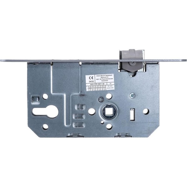 Корпус огнестойкого замка NEMEF 1769/02/65mm PZ ZN front 24x235, DIN Left, под шток 9мм 69272