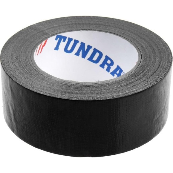 Армированная лента TUNDRA клейкая, чёрная, 160 мкм, 48 мм х 50 м 4648660 Армированная лента TUNDRA клейкая, чёрная, 160 мкм, 48 мм х 50 м 4648660