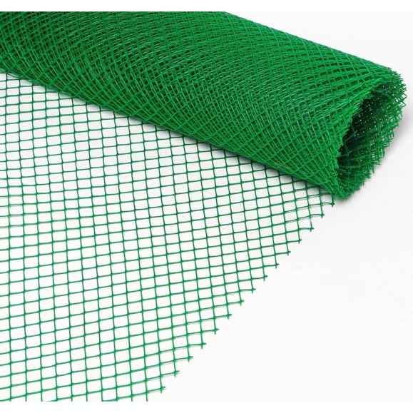 Садовая сетка Greengo 2x10 м, ячейка ромб 15x15 мм, зеленая 3299396 Садовая сетка Greengo 2x10 м, ячейка ромб 15x15 мм, зеленая 3299396