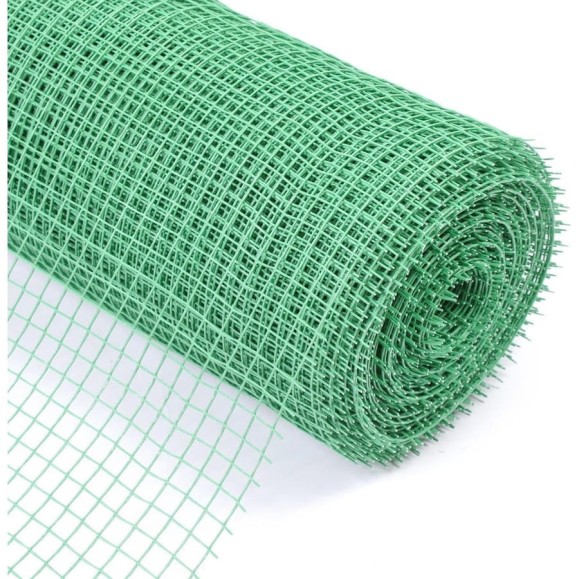 Садовая сетка Greengo 1x20 м, ячейка квадрат 15x15 мм, зеленая 3299382