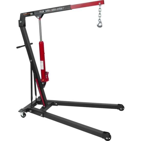 Низкопрофильный гаражный кран WIEDERKRAFT 1 т WDK-83201