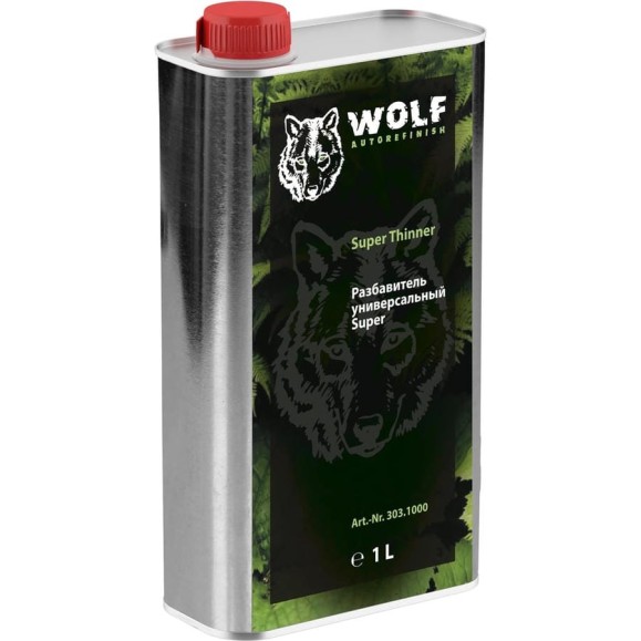 Универсальный акриловый растворитель WOLF 1 л 303.1000 Универсальный акриловый растворитель WOLF 1 л 303.1000