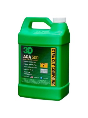 Паста абразивная ACA 500 X-TRA Cut Compound 500G01 3.78 л 3D 020558