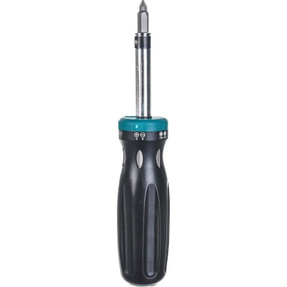 Отвертка со вставками и трещоткой Kamasa Tools 12 шт K 63069
