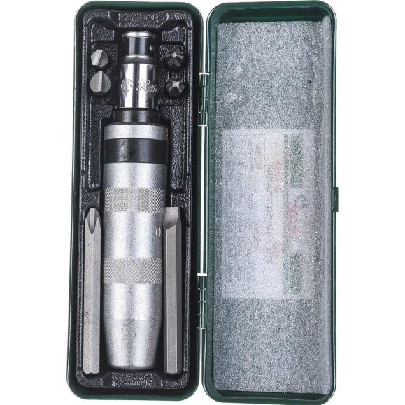 Ударная отвертка с битами Hans 1/2" 4606-8 Ударная отвертка с битами Hans 1/2" 4606-8