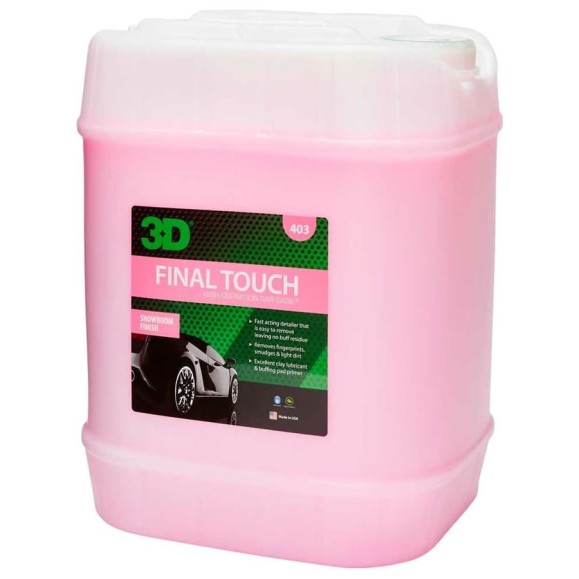 Быстрый защитный состав Final Touch HYPER 403G05HC, концентрат 18.93 л 3D 020544 Быстрый защитный состав Final Touch HYPER 403G05HC, концентрат 18.93 л 3D 020544