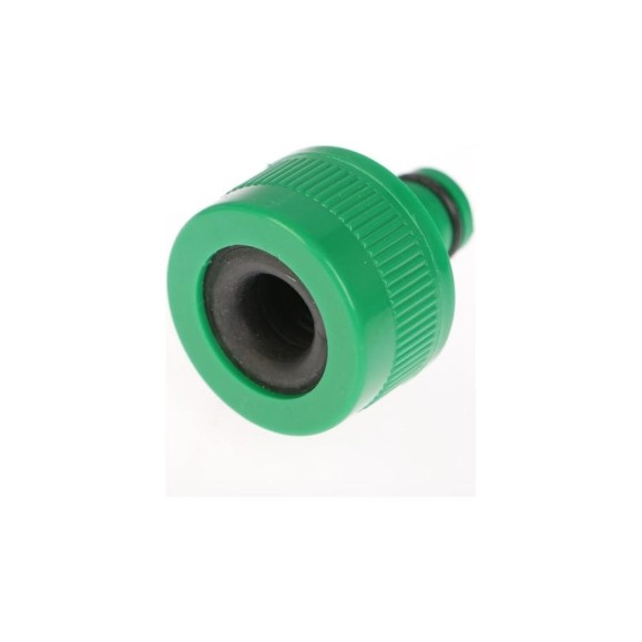Штуцер на кран (безрезьбовое крепление 1/2" и 3/4"рр-пластик) Greengo 150999