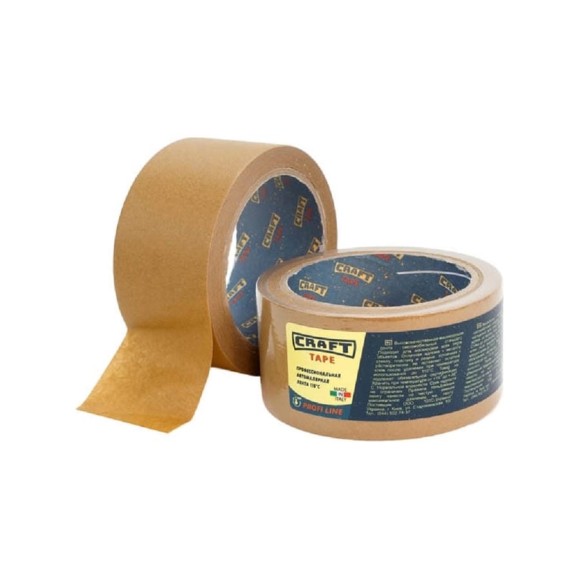 Малярная лента HPX MNC5050 CRAFT TAPE, 110С, 50 мм х 50 м, коричневая 4820219500285