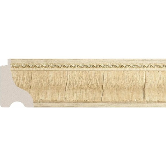 Плинтус Cosca Decor 175-5 60 мм, ясень золотистый СПБ016774