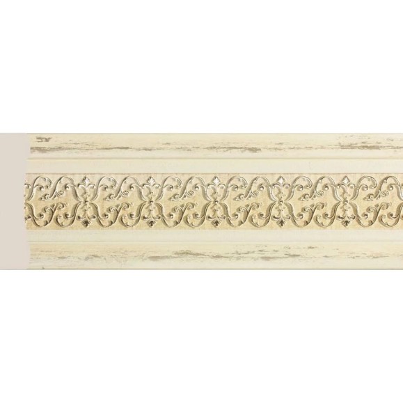 Молдинг Cosca Decor 162-1028 интерьерный багет, 120 мм, бежевый с патиной СПБ016691 Молдинг Cosca Decor 162-1028 интерьерный багет, 120 мм, бежевый с патиной СПБ016691