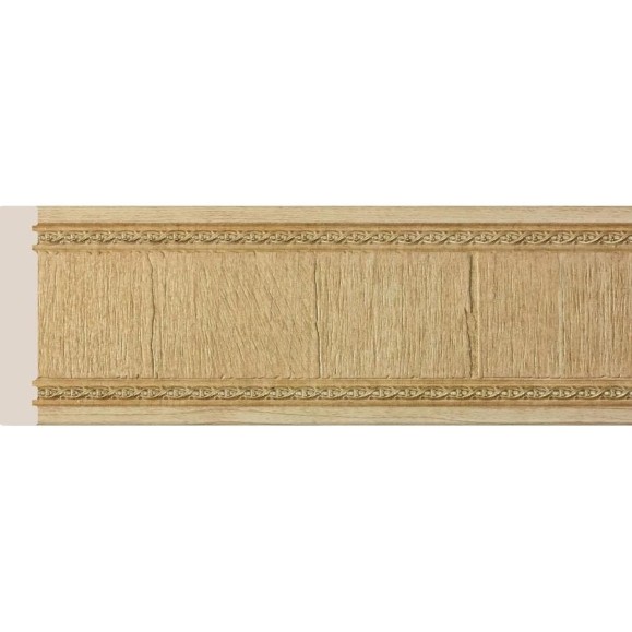 Молдинг Cosca Decor 150-5 интерьерный багет, 80 мм, ясень золотистый СПБ016587
