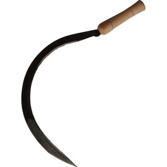 Серп СИМАЛЕНД Травник 18", 2 мм, деревянная рукоятка 1005006