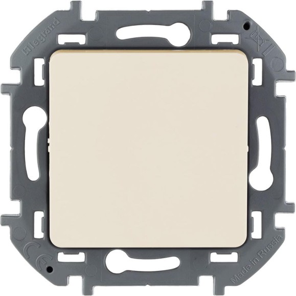 Переключатель Legrand перекрёстный одноклавишный Legrand Inspiria 10А 250В винтовые зажимы слоновая кость 673681 Переключатель Legrand перекрёстный одноклавишный Legrand Inspiria 10А 250В винтовые зажимы слоновая кость 673681