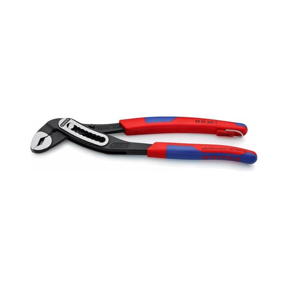 Переставные клещи Knipex L-250 мм со страховочным креплением KN-8802250T Переставные клещи Knipex L-250 мм со страховочным креплением KN-8802250T