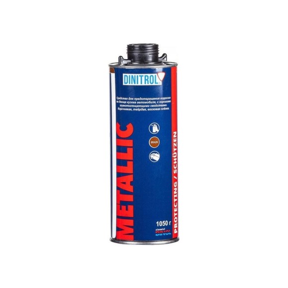 Антикор для днища Dinitrol Metallic, евробаллон 1л 11152 Антикор для днища Dinitrol Metallic, евробаллон 1л 11152