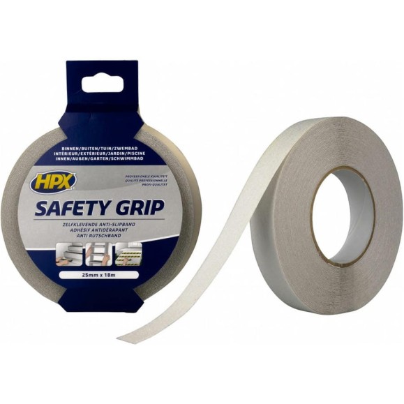 Лента безопасности HPX SC2518 SAFETY GRIP 25 мм х 18 м, белая 5425014225020 Лента безопасности HPX SC2518 SAFETY GRIP 25 мм х 18 м, белая 5425014225020