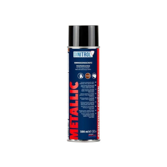 Антикор для днища Dinitrol Metallic аэрозоль, 500мл 11153 Антикор для днища Dinitrol Metallic аэрозоль, 500мл 11153