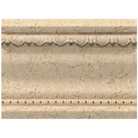 Карниз Cosca Decor 80 мм, интерьерный багет, мрамор СПБ057599