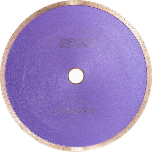Диск алмазный сплошная кромка G/L по граниту 230D-1.6T-7.5W-22.2/25.4 MESSER 01-22-230 Диск алмазный сплошная кромка G/L по граниту 230D-1.6T-7.5W-22.2/25.4 MESSER 01-22-230
