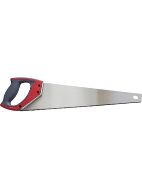 Ножовка по дереву PQtools 500мм,11 TPI, ручка 2к, универсальная профи, 3D Лк-00002748