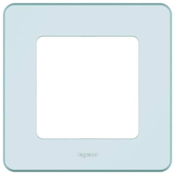 Рамка Legrand - 1 пост - INSPIRIA - мятный 673935 Рамка Legrand - 1 пост - INSPIRIA - мятный 673935