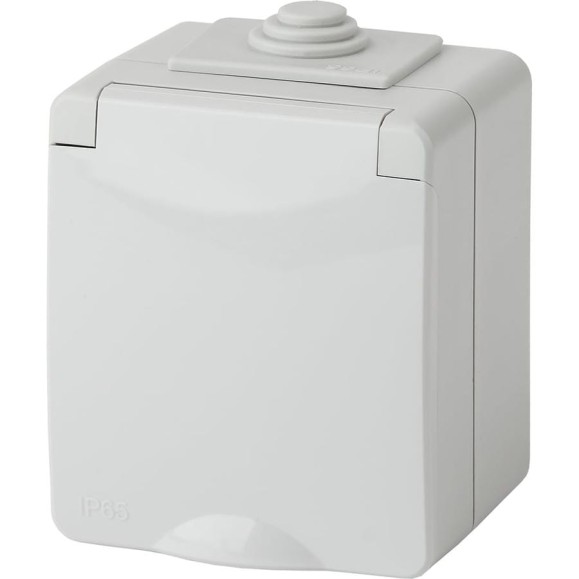 Розетка ЭРА 11260103 2PE IP65, 16A, 250В, ОУ, серый Б0035988 Розетка ЭРА 11260103 2PE IP65, 16A, 250В, ОУ, серый Б0035988