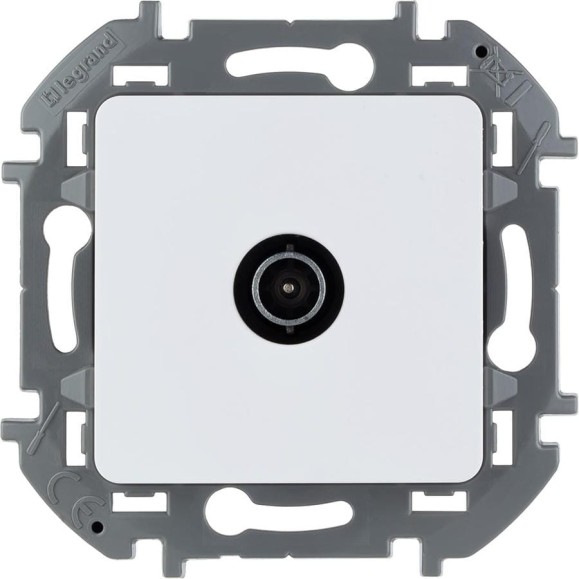 Розетка Legrand TV (телевизионная) Legrand Inspiria оконечная 10дБ 5-862мГц белый 673870 Розетка Legrand TV (телевизионная) Legrand Inspiria оконечная 10дБ 5-862мГц белый 673870