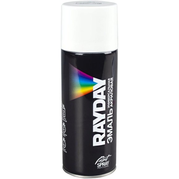 Акриловая аэрозольная краска RAYDAY Ral 1018 желтая, 520 мл Rd-061 223207 Акриловая аэрозольная краска RAYDAY Ral 1018 желтая, 520 мл Rd-061 223207