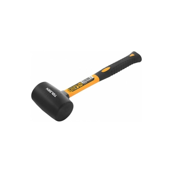 Киянка TOLSEN резиновая фибергласовая рукоятка 900г 25038