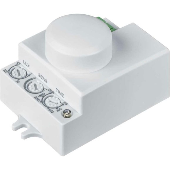 Датчик движения Navigator NS-MS03-WH микроволновый 80455 Датчик движения Navigator NS-MS03-WH микроволновый 80455