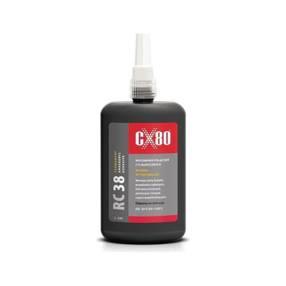Вал-втулочный фиксатор высокой прочности CX80 RC38 ANAEROBIC ADHESIVE 250 мл 118