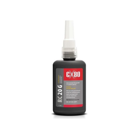 Вал-втулочный фиксатор высокой прочности CX80 RC20G ANAEROBIC ADHESIVE (термостойкий; зеленый; 250 мл) 341